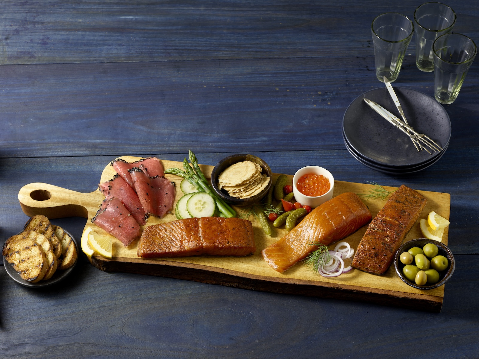 Mixed Seacuterie Platter | Echo Falls Seafoods