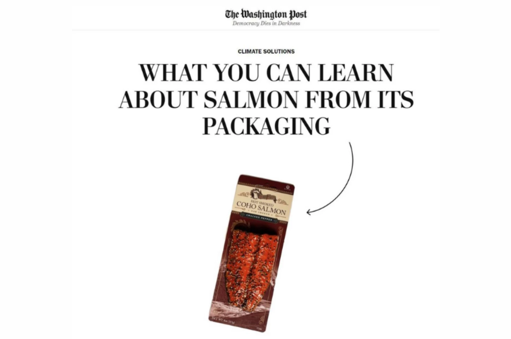 What You Can Learn About Salmon From its Packaging