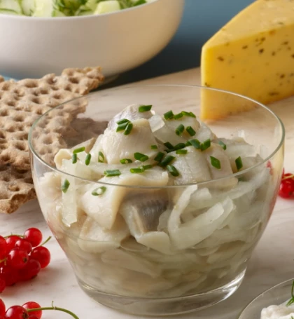 pickled herring wine