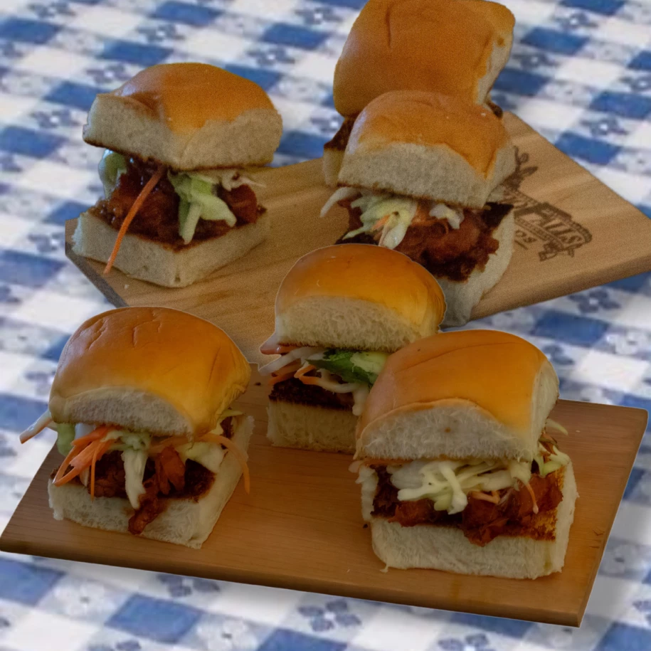 BBQ Sliders - Salmon Bites