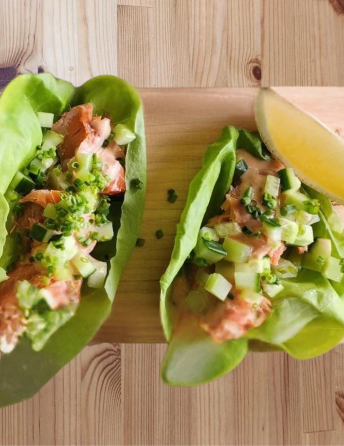 sockeye lettuce wraps
