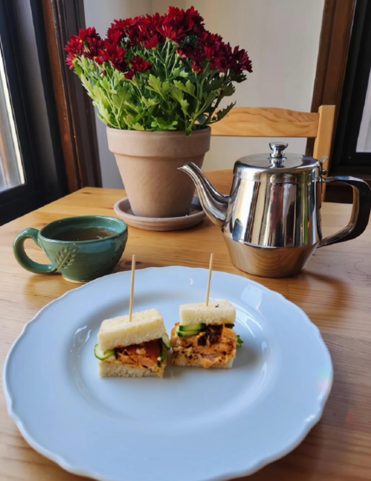 Tea Sandwiches styled